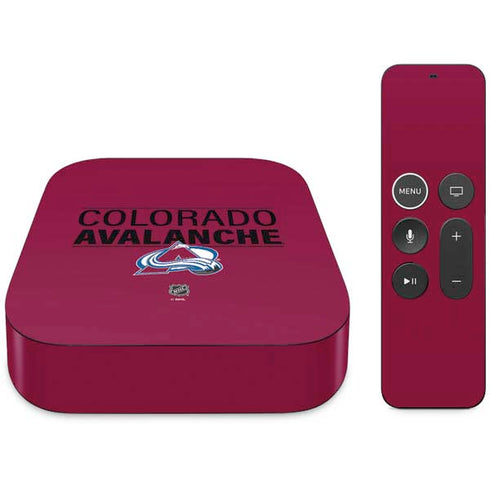 NHL Colorado Avalanche Lineup Apple TV Skin